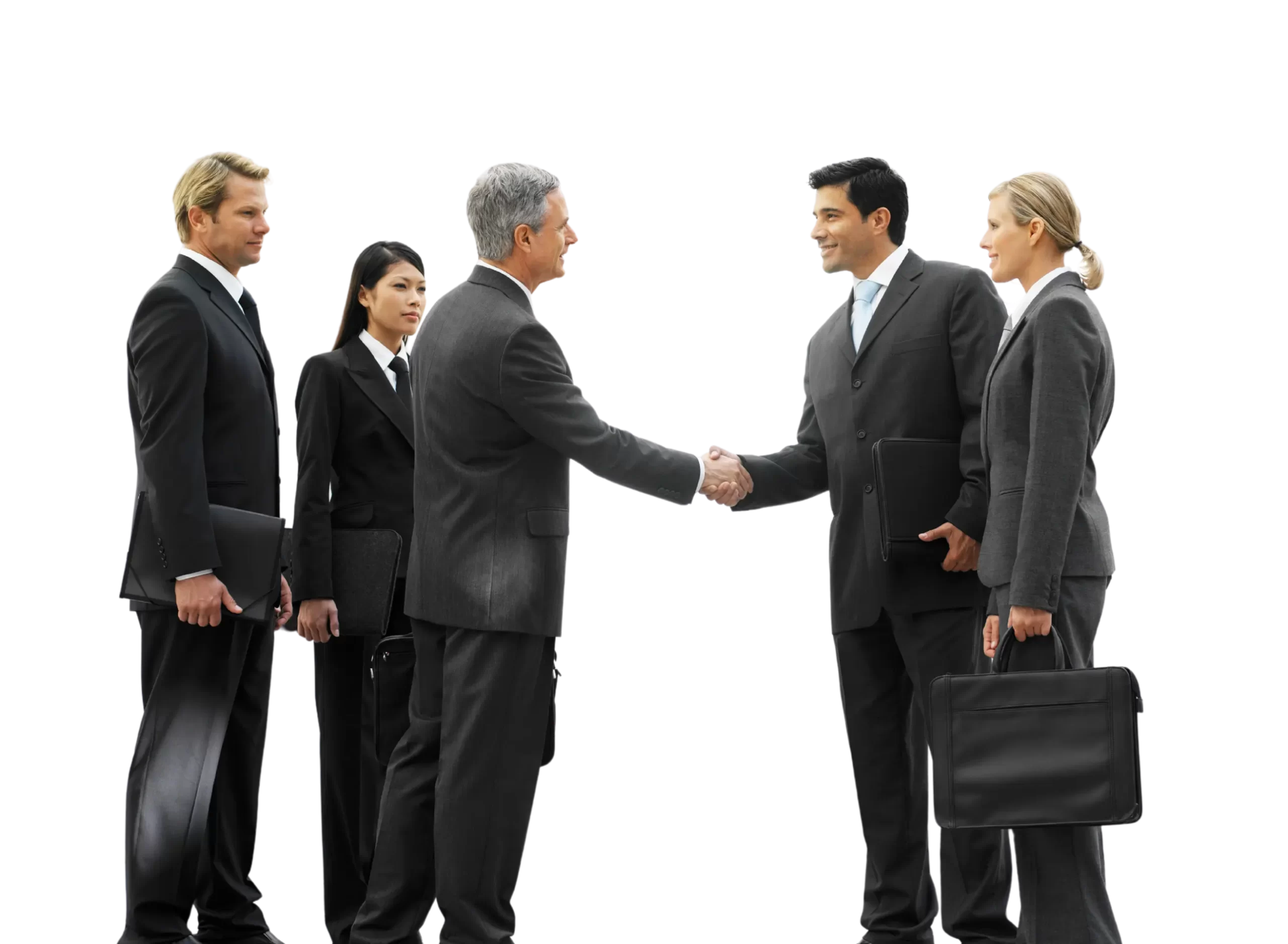 Equipe Todos os Vistos auxiliando clientes